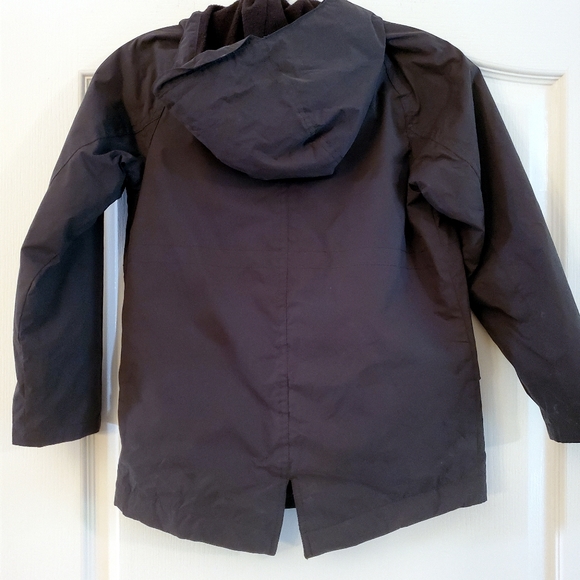 Old Navy Navy Blue Zip Button Hooded Jacket S - Picture 3 of 5